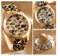 Reloj leopard silicona