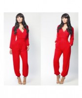 VESTIDO PANTALON ESCOTE V